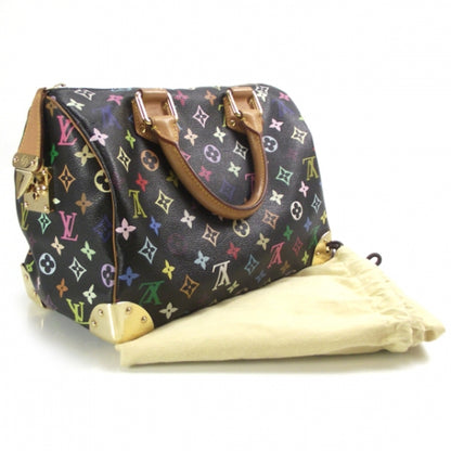 Louis Vuitton Monogram Multicolor Speedy 30 Black 3 of 12