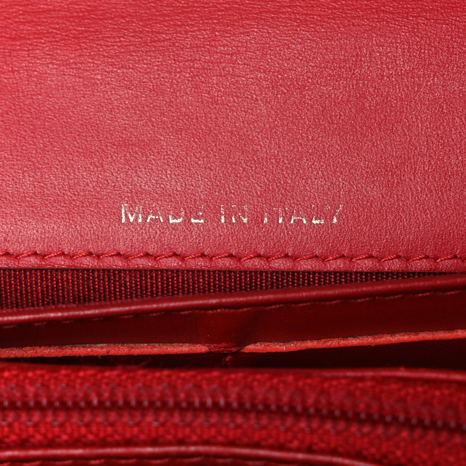 Chanel Caviar Timeless CC Large Gusset Flap Wallet Light Red 7 of 8