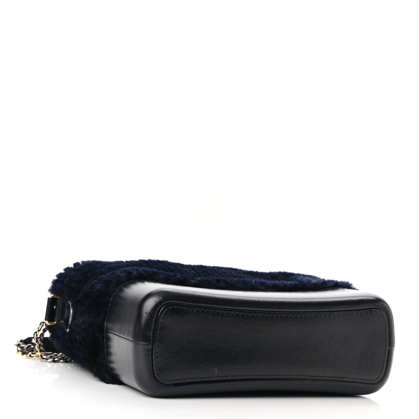 Shearling Medium Gabrielle Hobo Navy
