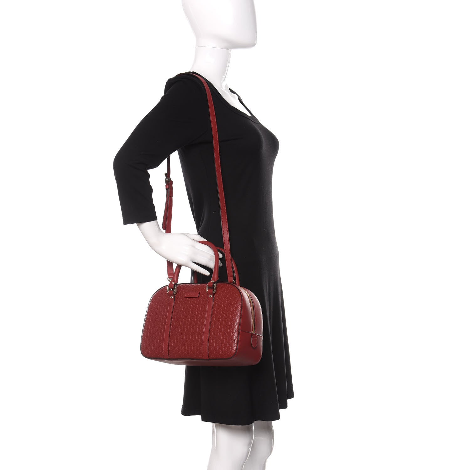 Gucci Soft Microguccissima Medium Crossbody Bag Rosso 2 of 10
