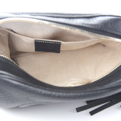 Gucci Pebbled Calfskin Small Soho Disco Bag Black 5 of 12