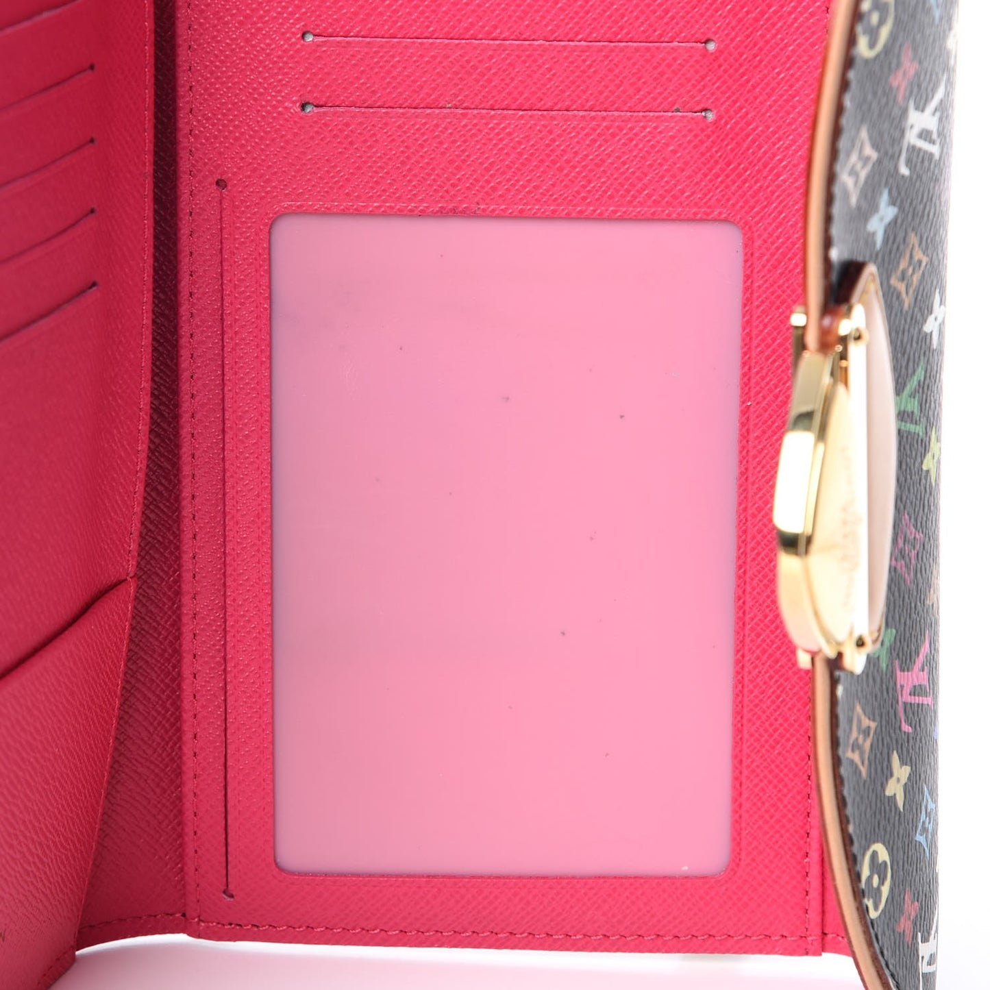 Monogram Multicolor Eugenie Wallet Black Grenade