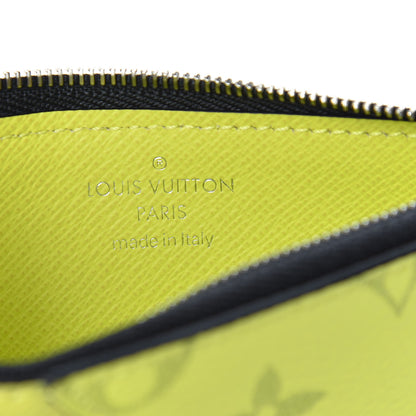 Louis Vuitton Monogram Taiga Coin Card Holder Yellow 6 of 7
