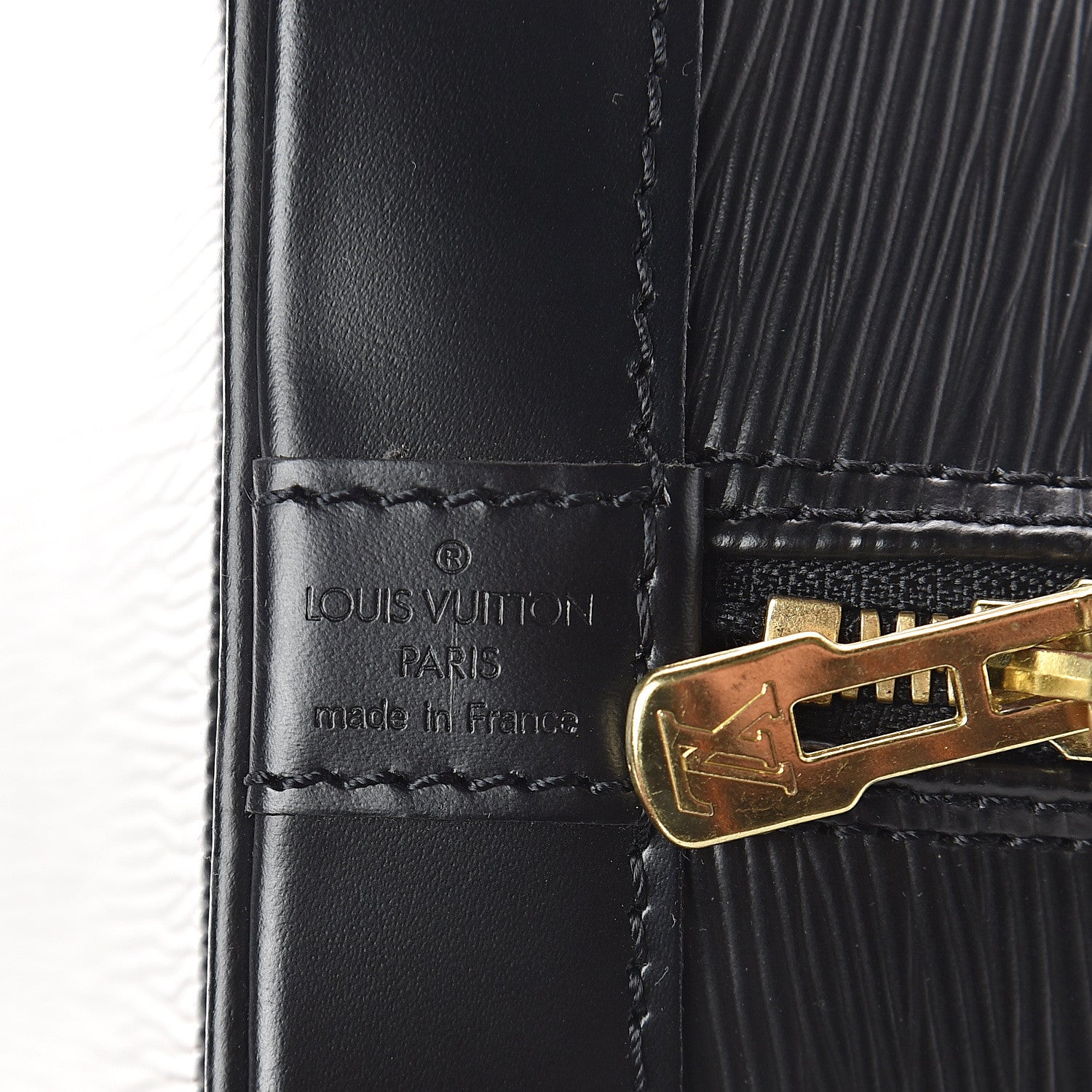 Louis Vuitton Epi Alma PM Black 8 of 8