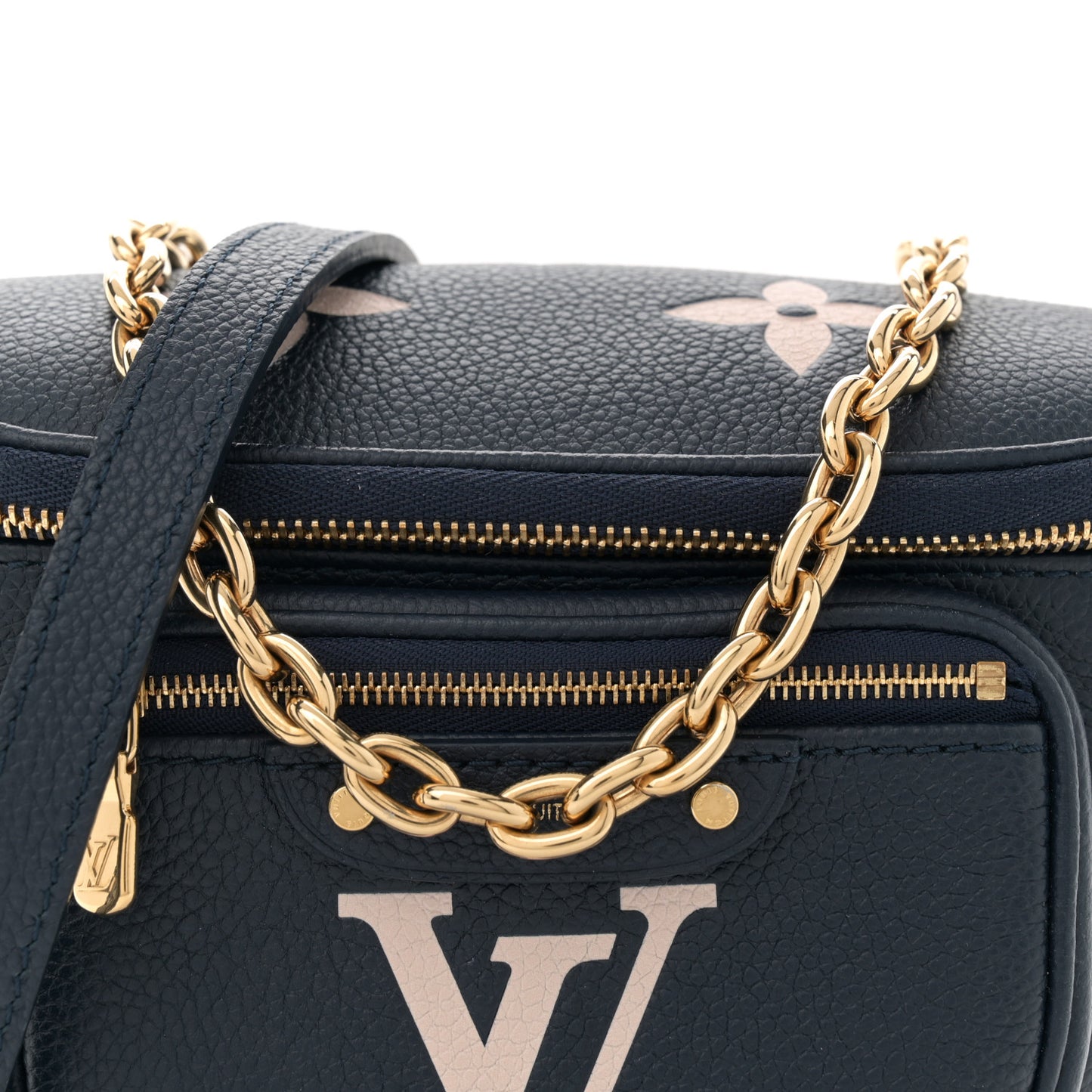 Empreinte Monogram Giant Mini By The Pool Bumbag Blue Beige