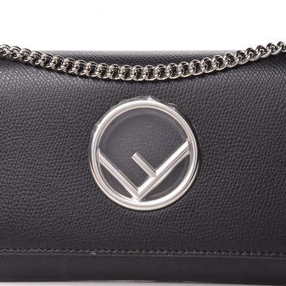 Fendi Vitello Cruise F is Fendi Wallet on Chain Black 10 of 11