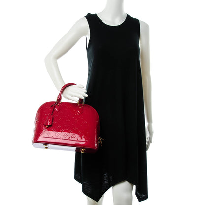 Louis Vuitton Vernis Alma PM Pomme D'Amour 2 of 8