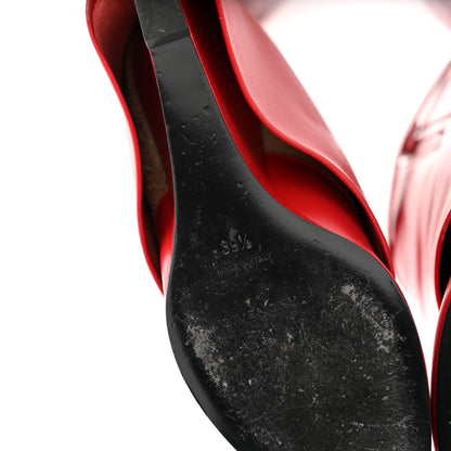 Givenchy Calfskin Shark Lock Ankle Boots 39.5 Red 8 of 16