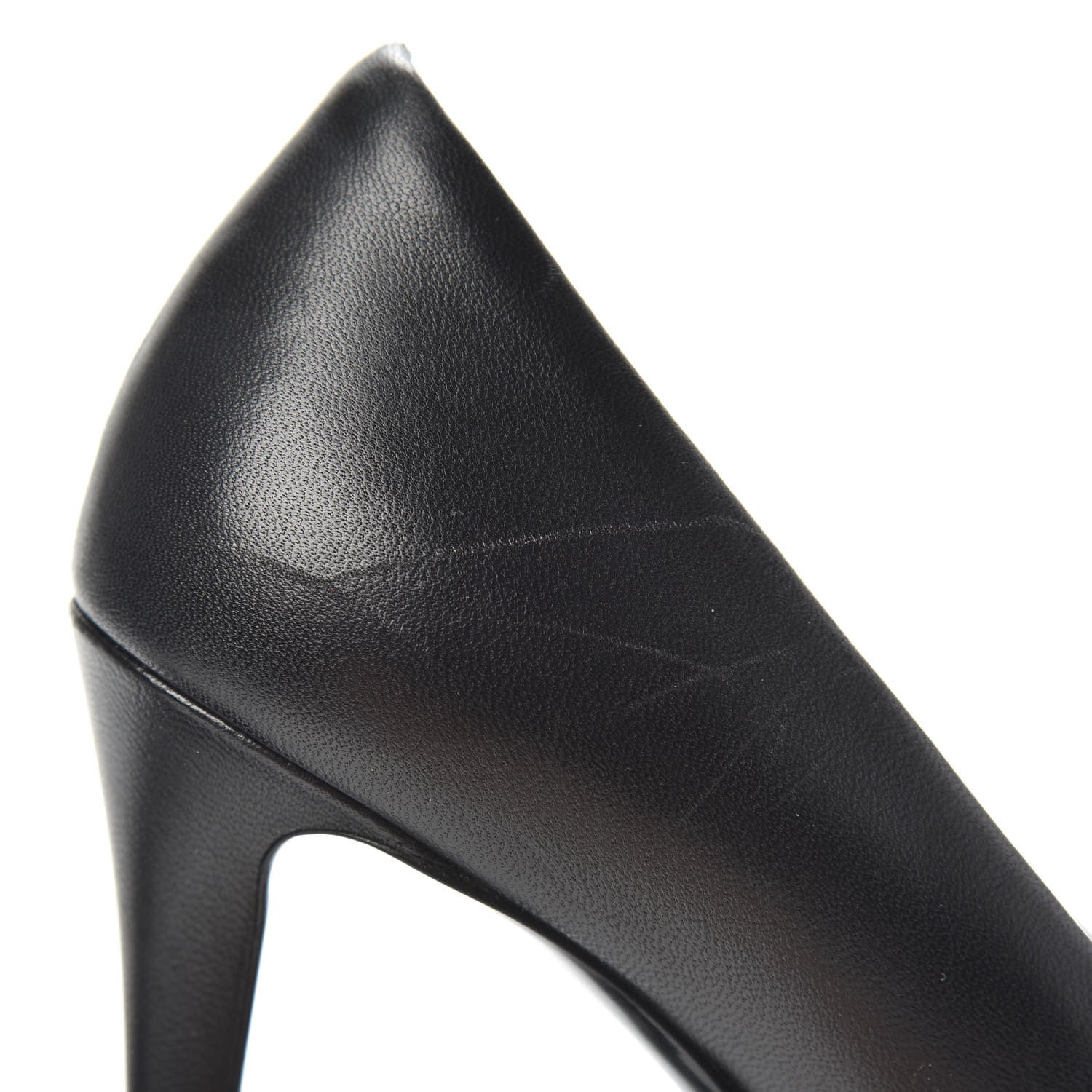 Chanel Lambskin Camellia Pumps 35.5 Black 10 of 12
