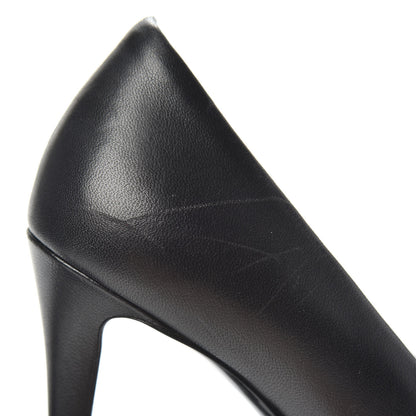 Chanel Lambskin Camellia Pumps 35.5 Black 10 of 12
