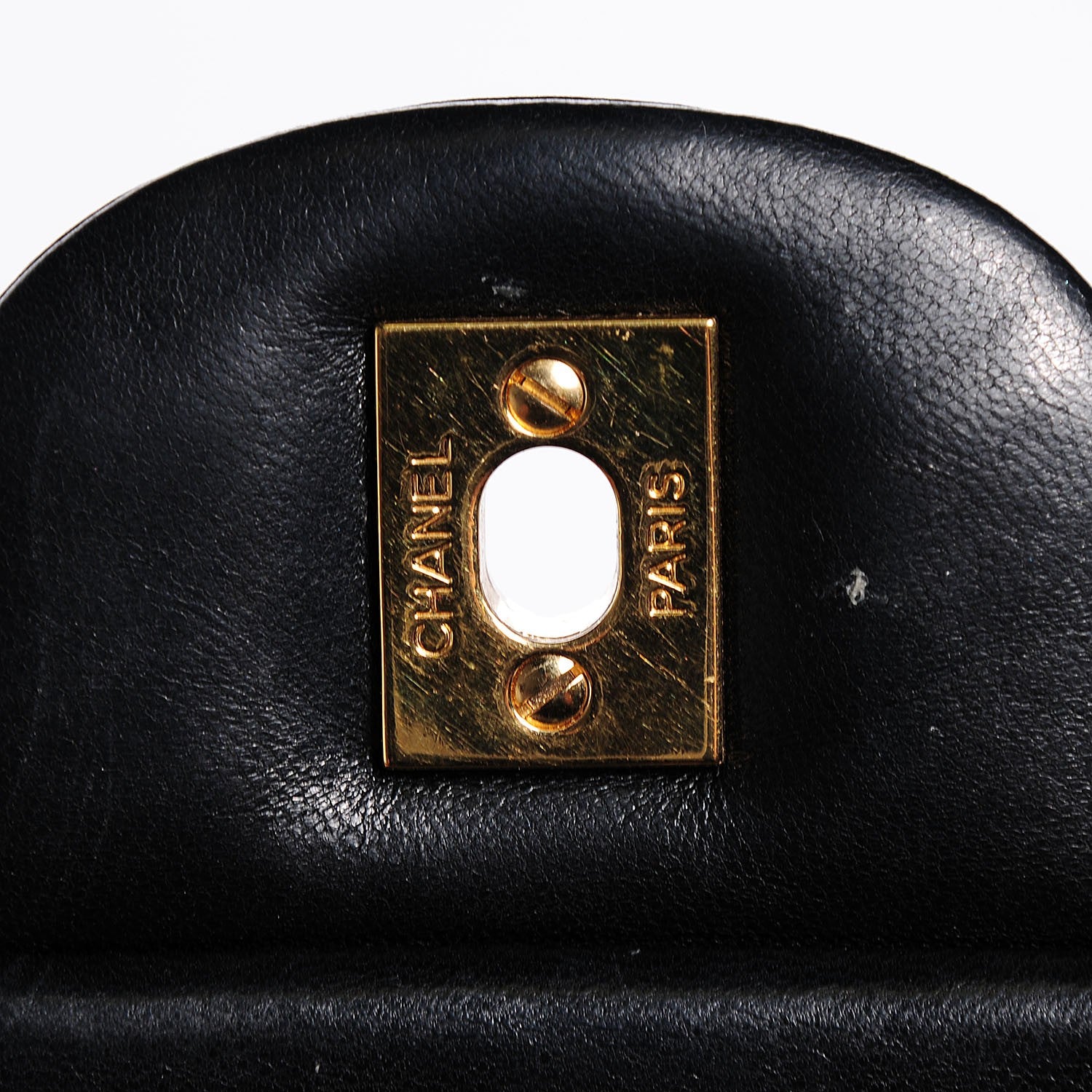 Chanel Lambskin Quilted Jumbo Single Flap Black 6 of 10