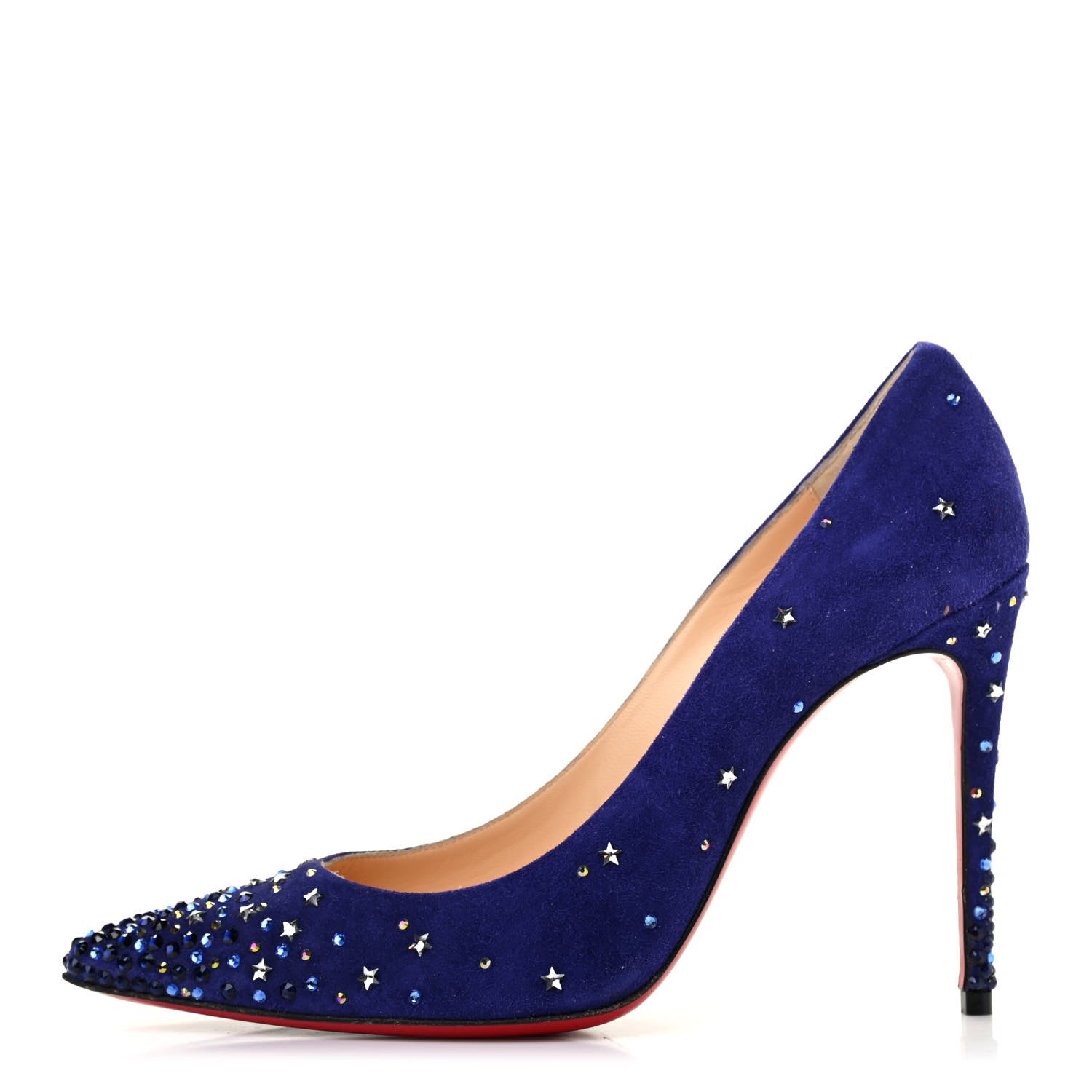 Christian Louboutin Veau Velours Gravitanita 100 Pumps 36.5 Version Encre 1 of 7
