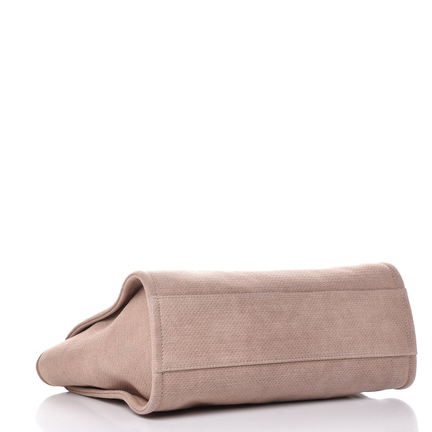 Canvas Deauville Small Tote Beige