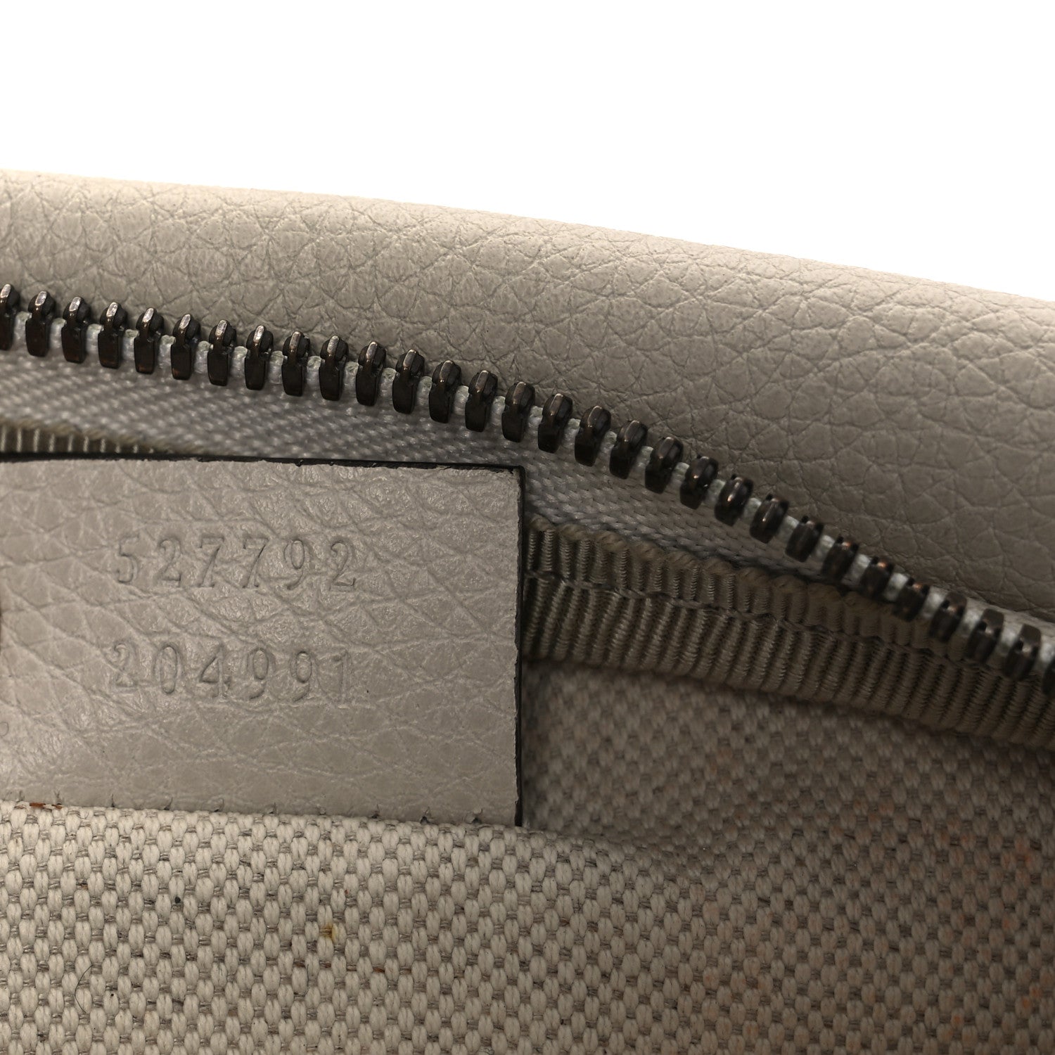 Gucci Grained Calfskin Small Logo Belt Bag White 7 of 10