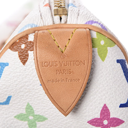 Louis Vuitton Monogram Multicolor Speedy 30 White 6 of 6