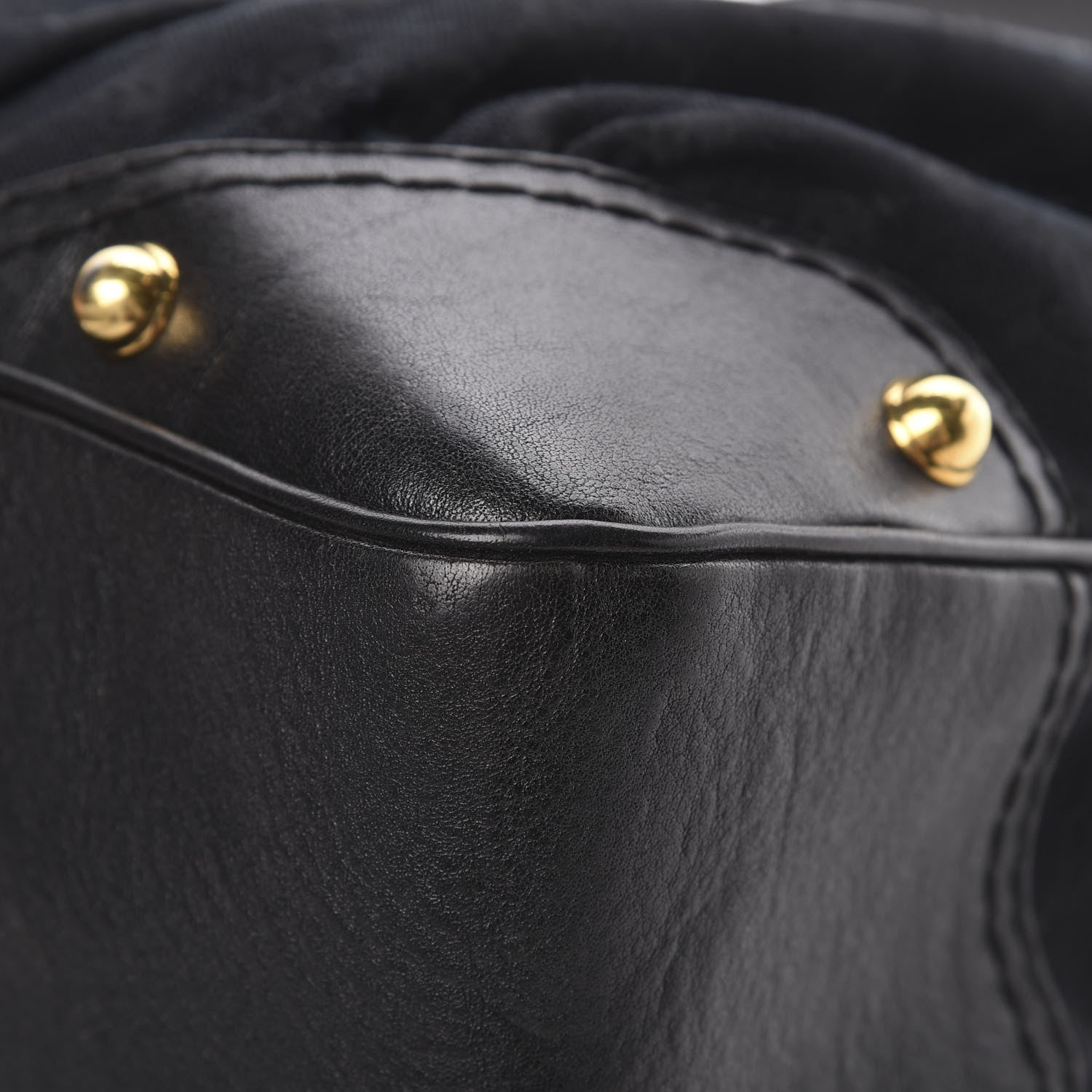 Gucci Monogram Medium Jockey Hobo Black 10 of 16