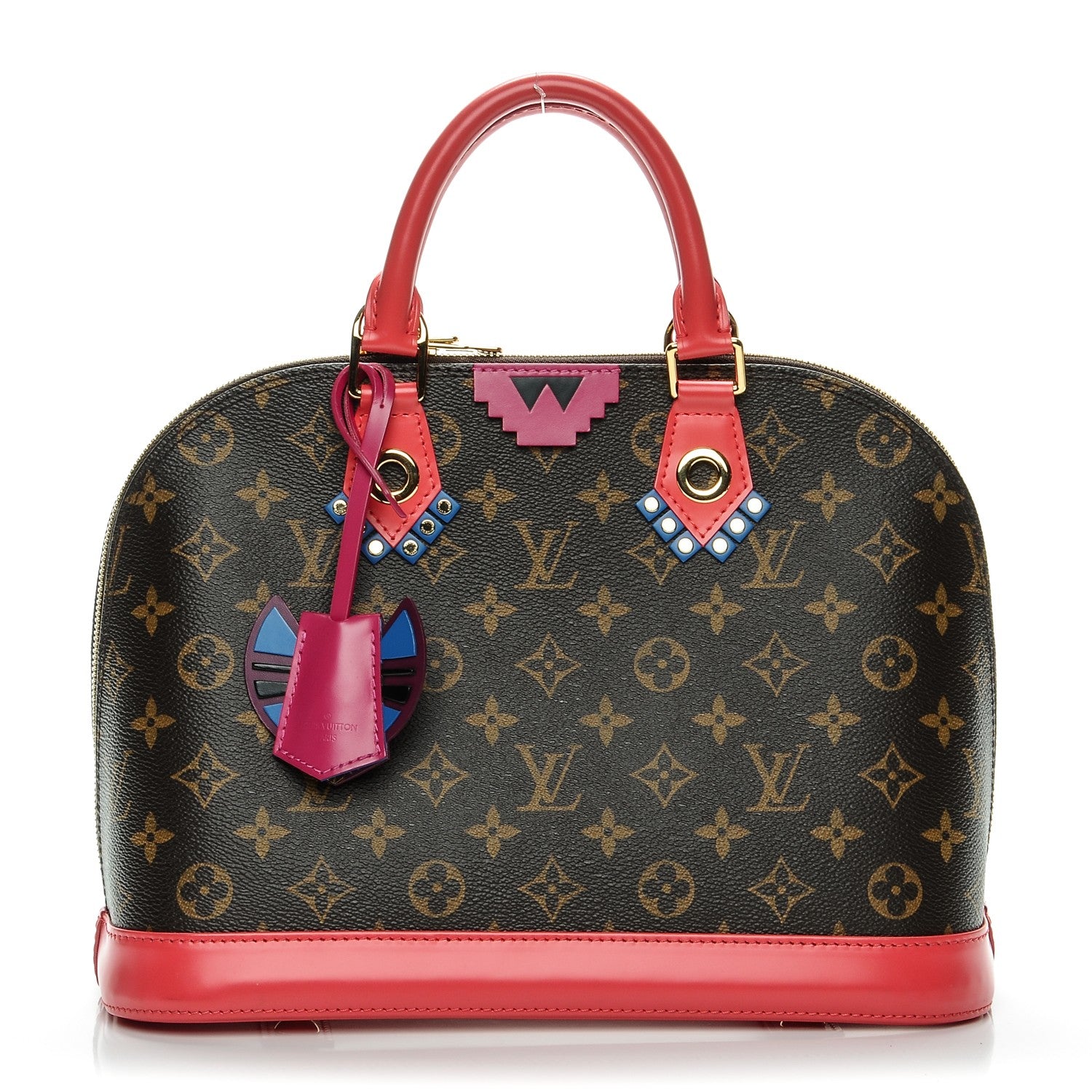 Louis Vuitton Monogram Totem Alma PM Flamingo 1 of 6