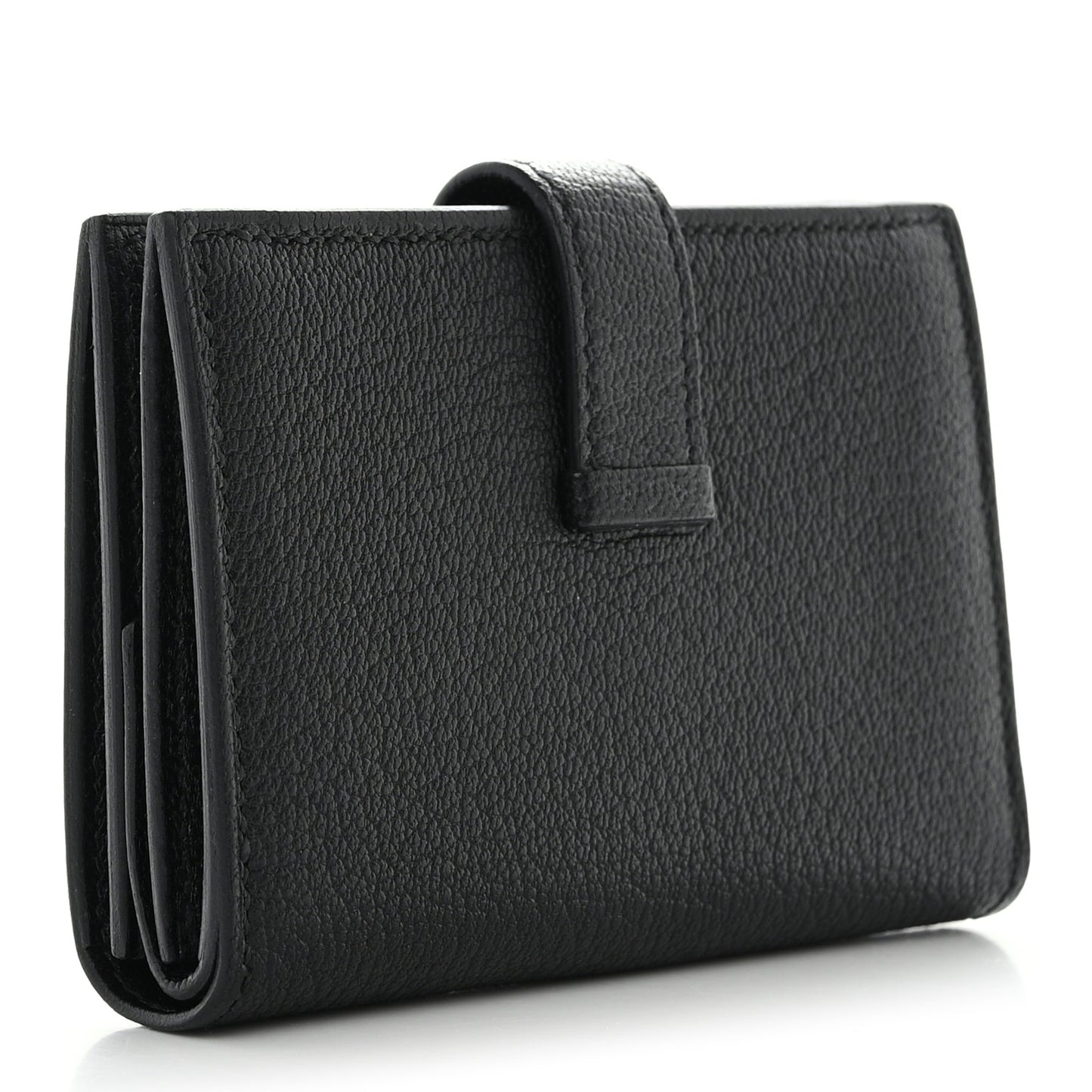 Chevre Mysore Mini Bearn Wallet Black