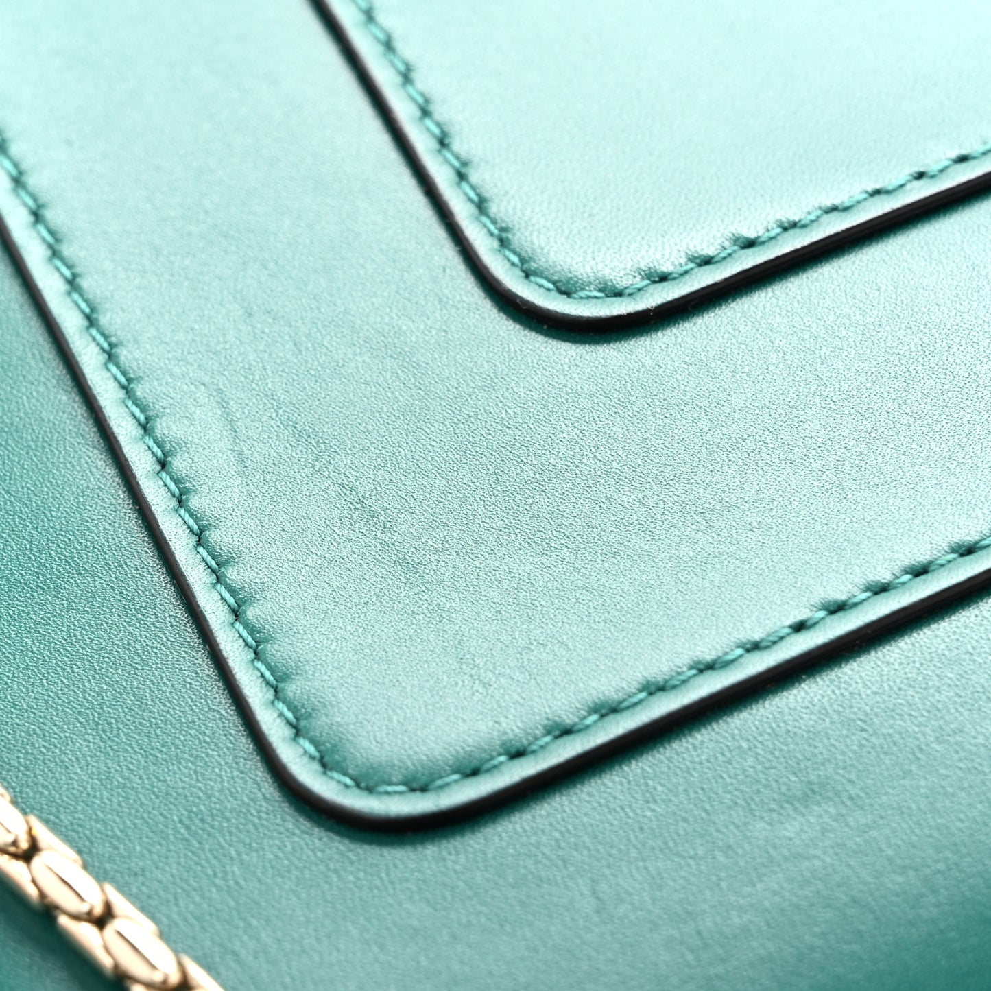 Calfskin Serpenti Forever Shoulder Bag Emerald Green