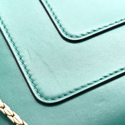 Bulgari Calfskin Serpenti Forever Shoulder Bag Emerald Green 12 of 12