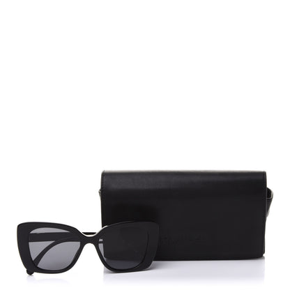Chanel Acetate Strass Polarized Square Sunglasses 5422-B Black 9 of 9