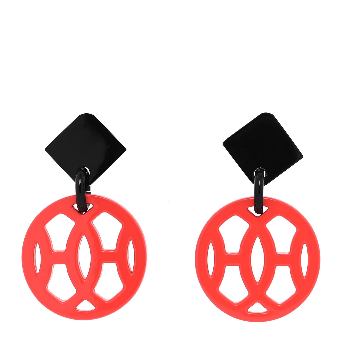 Buffalo Horn Lacquer Hava Earrings