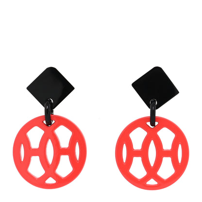 Hermes Buffalo Horn Lacquer Hava Earrings 1 of 6