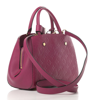 Louis Vuitton Empreinte Montaigne BB Grape 3 of 11
