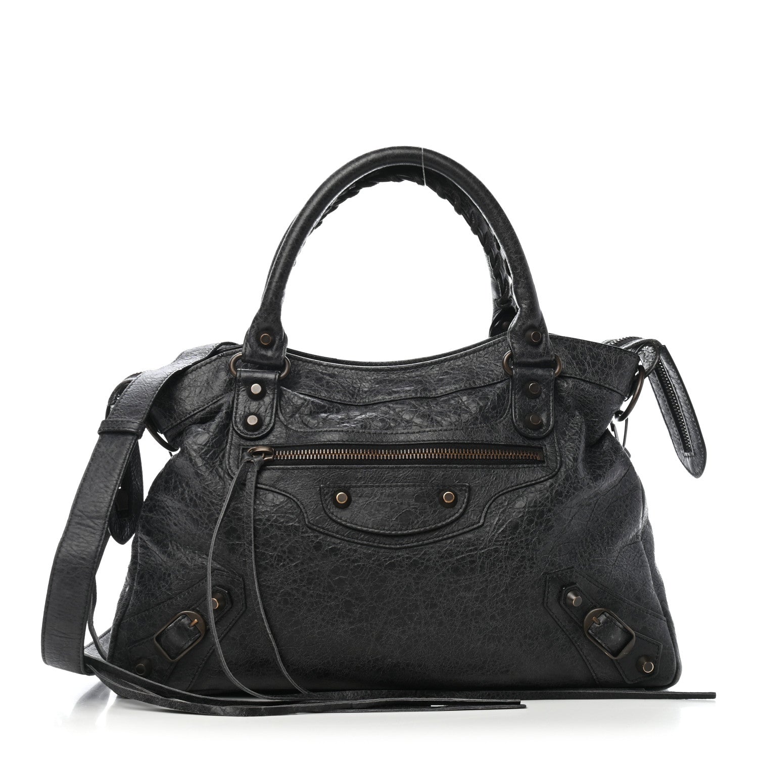 Balenciaga Agneau Classic Hardware Town Black 1 of 9