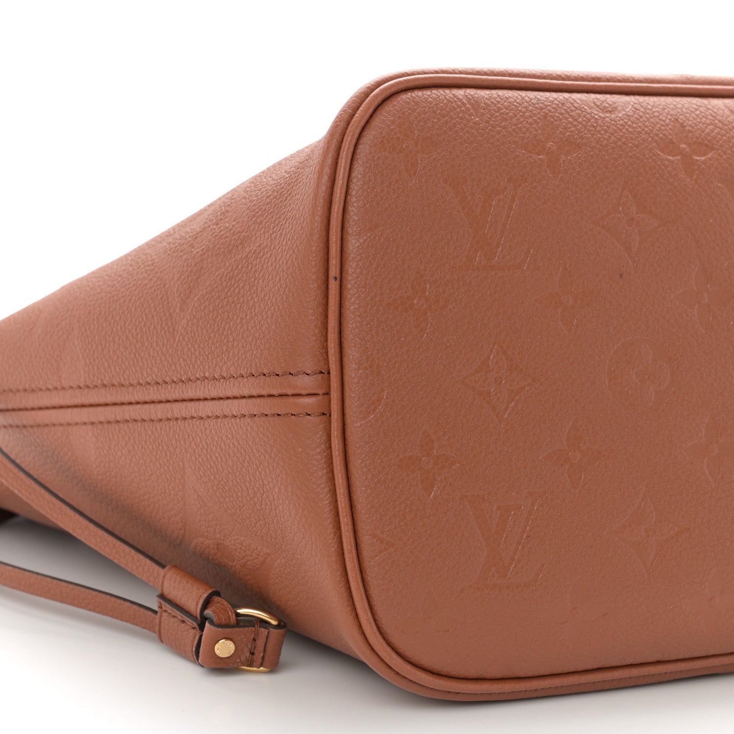 Louis Vuitton Empreinte Monogram Giant Neverfull MM Cognac 9 of 10