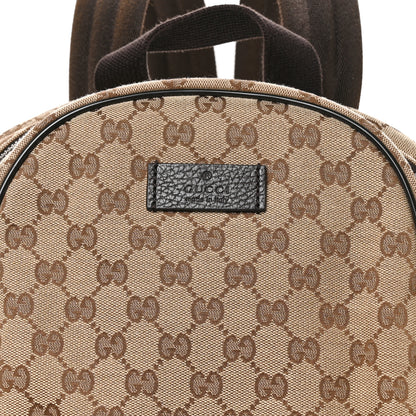 Gucci Monogram Travel Backpack Dark Brown 8 of 10