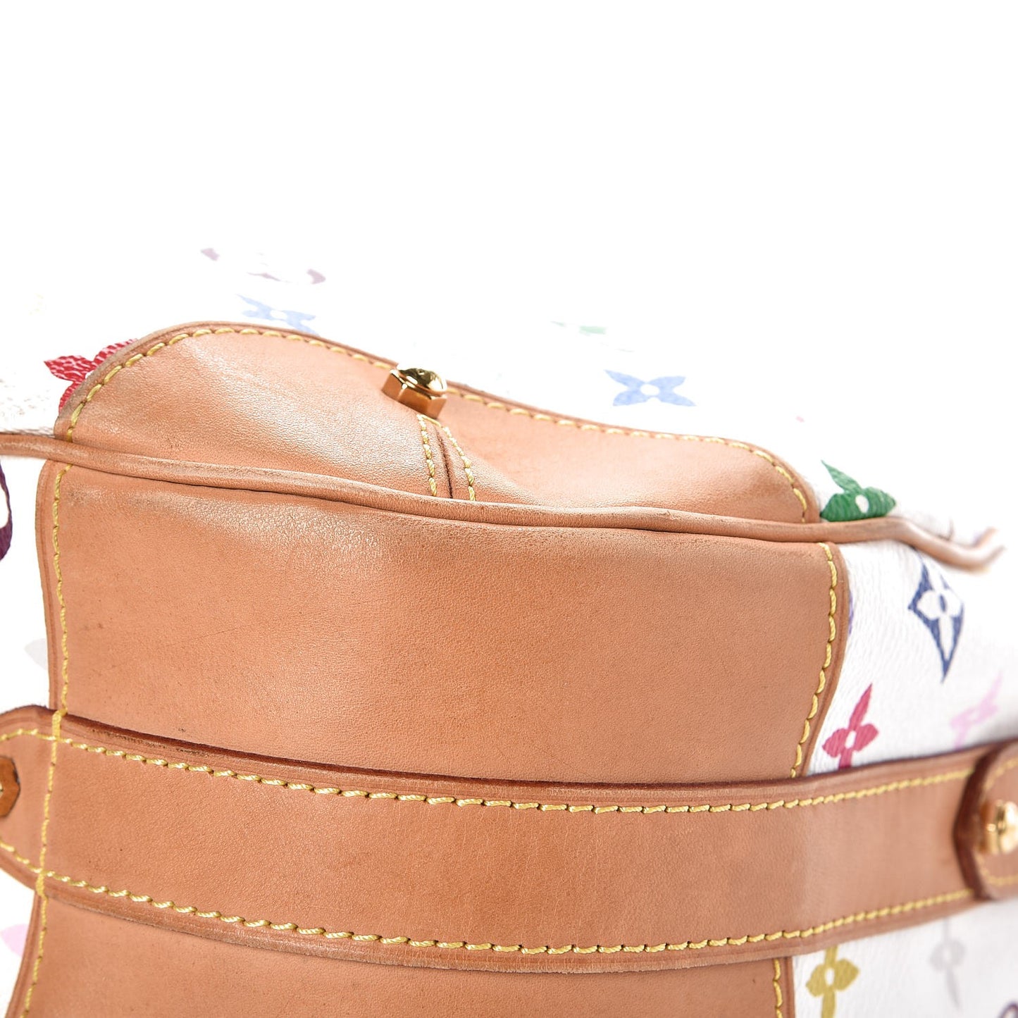 Monogram Multicolor Greta White