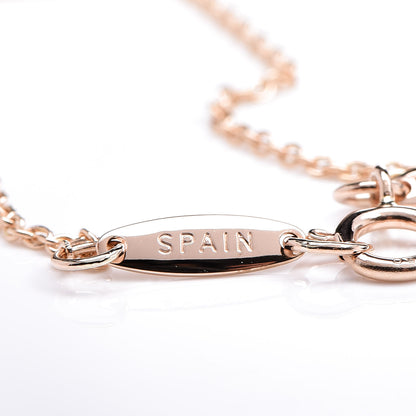 Tiffany 18K Rose Gold Diamond .08ct Elsa Peretti Diamonds by the Yard Bracelet 8 of 8