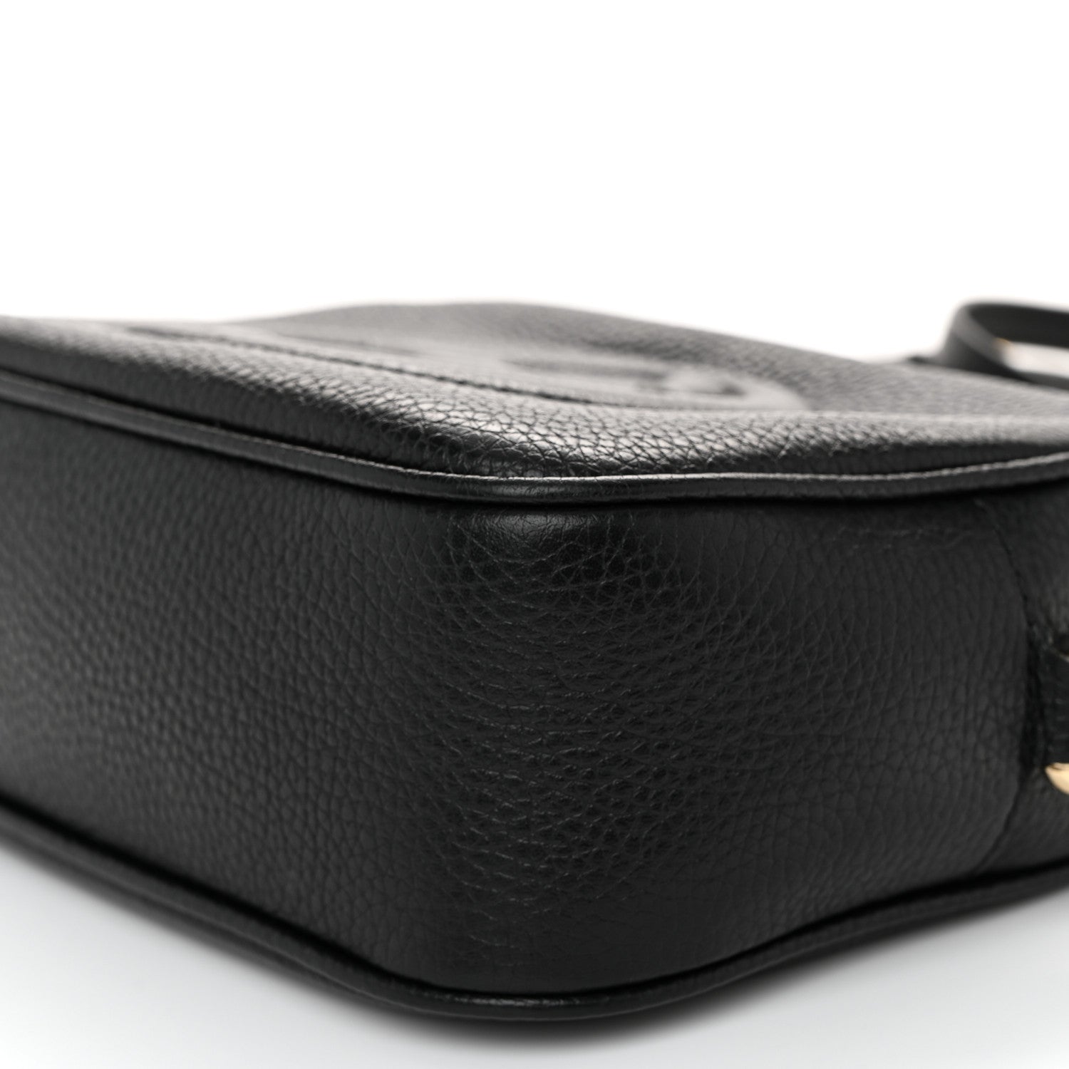 Gucci Pebbled Calfskin Small Soho Disco Bag Black 10 of 11