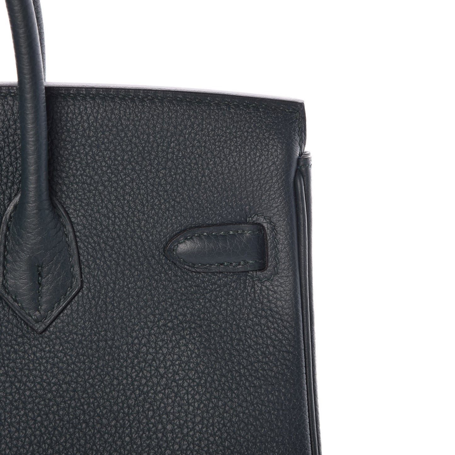 Togo Swift Officier Birkin 25 Vert Cypress Bleu Zellige