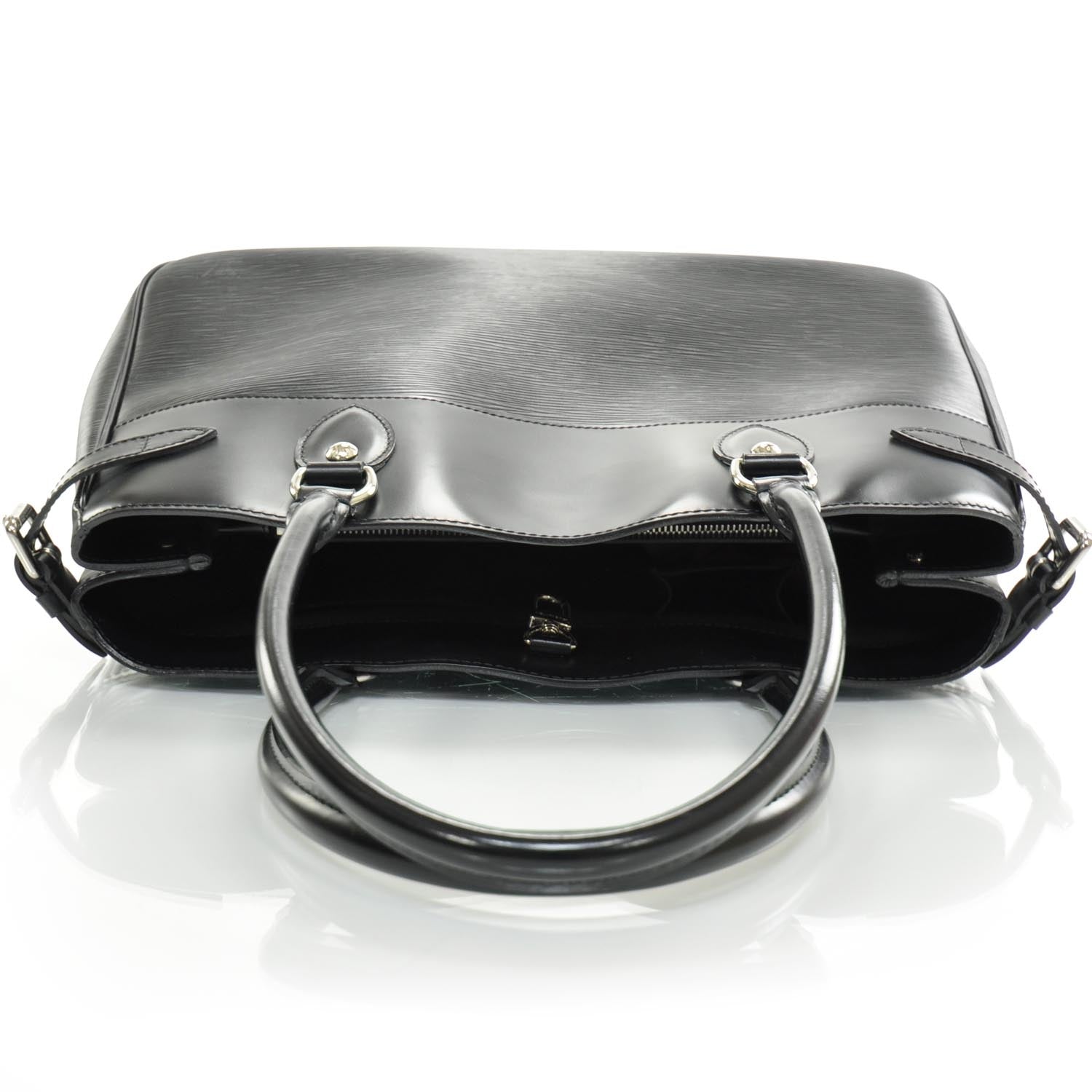 Louis Vuitton Epi Passy GM Black 5 of 8