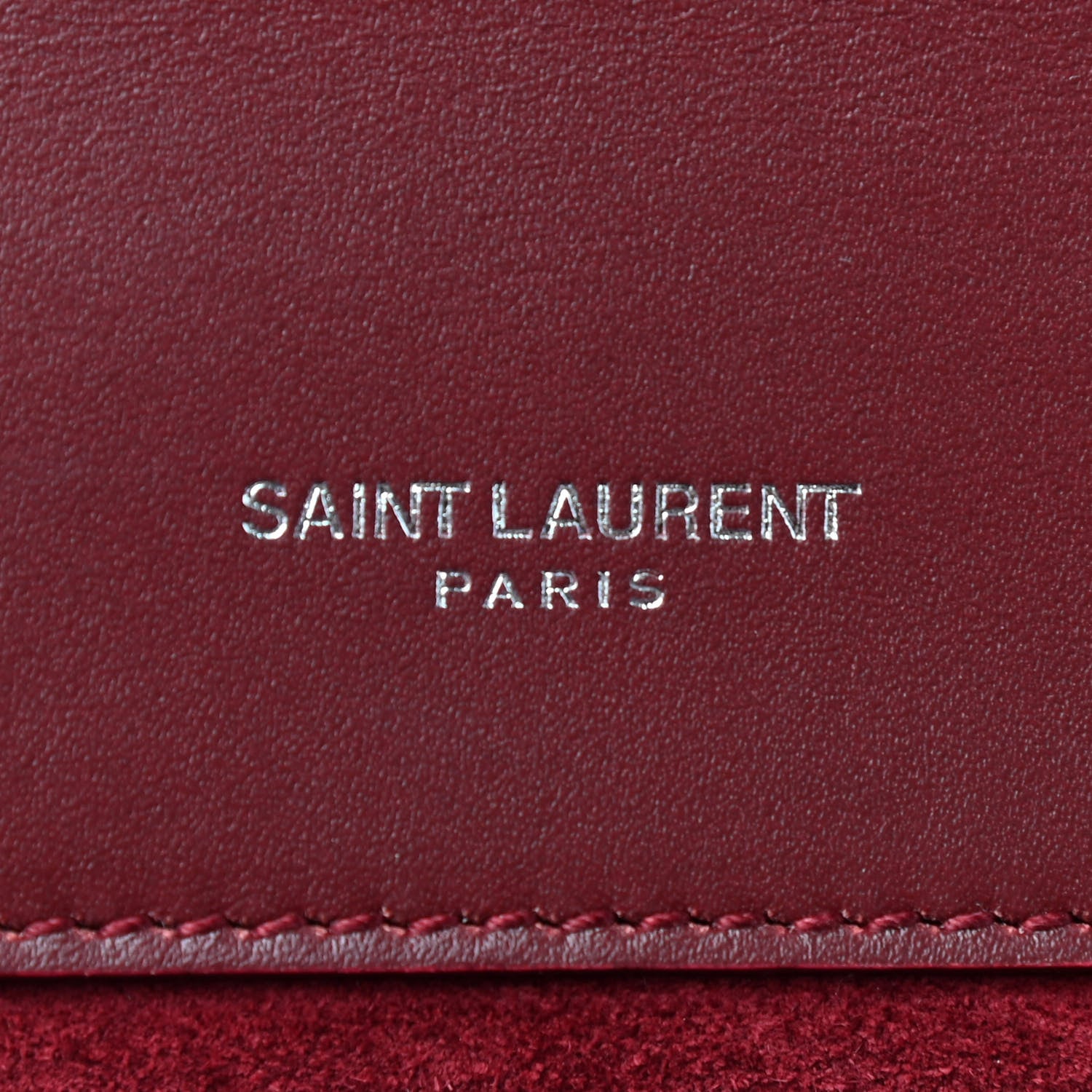 Saint Laurent Smooth Calfskin Medium Classic Monogram Kate Tassel Satchel Rouge Legion 7 of 10