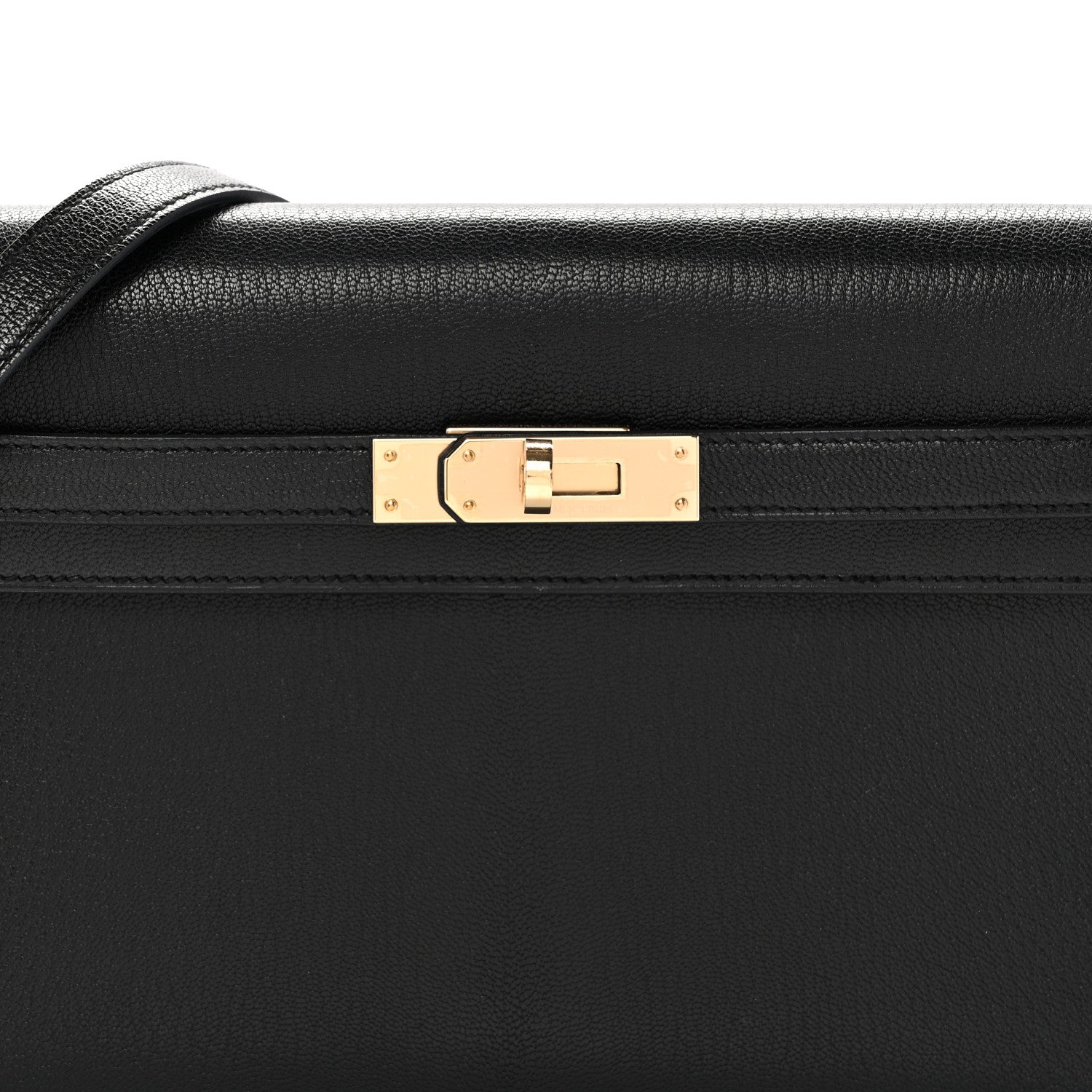 Hermes Chevre Chamkila Kelly Elan Black 8 of 11