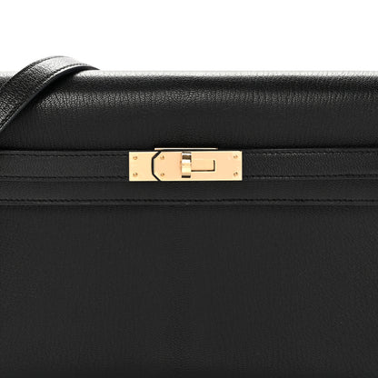 Hermes Chevre Chamkila Kelly Elan Black 8 of 11