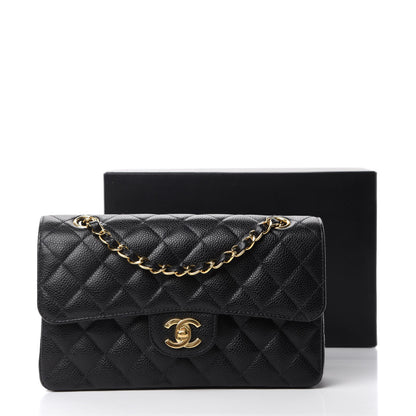 Chanel Caviar Quilted Small Double Flap Black 13 of 13