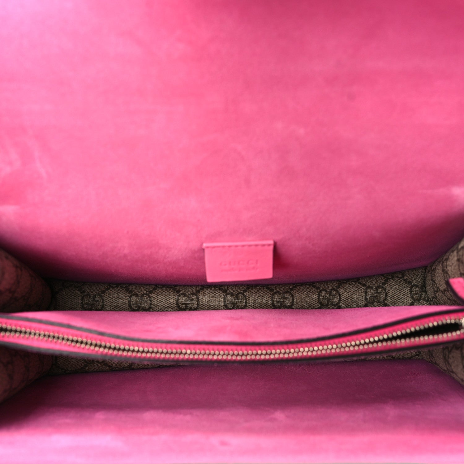 Gucci GG Supreme Monogram Small Dionysus Shoulder Bag Pink 5 of 11