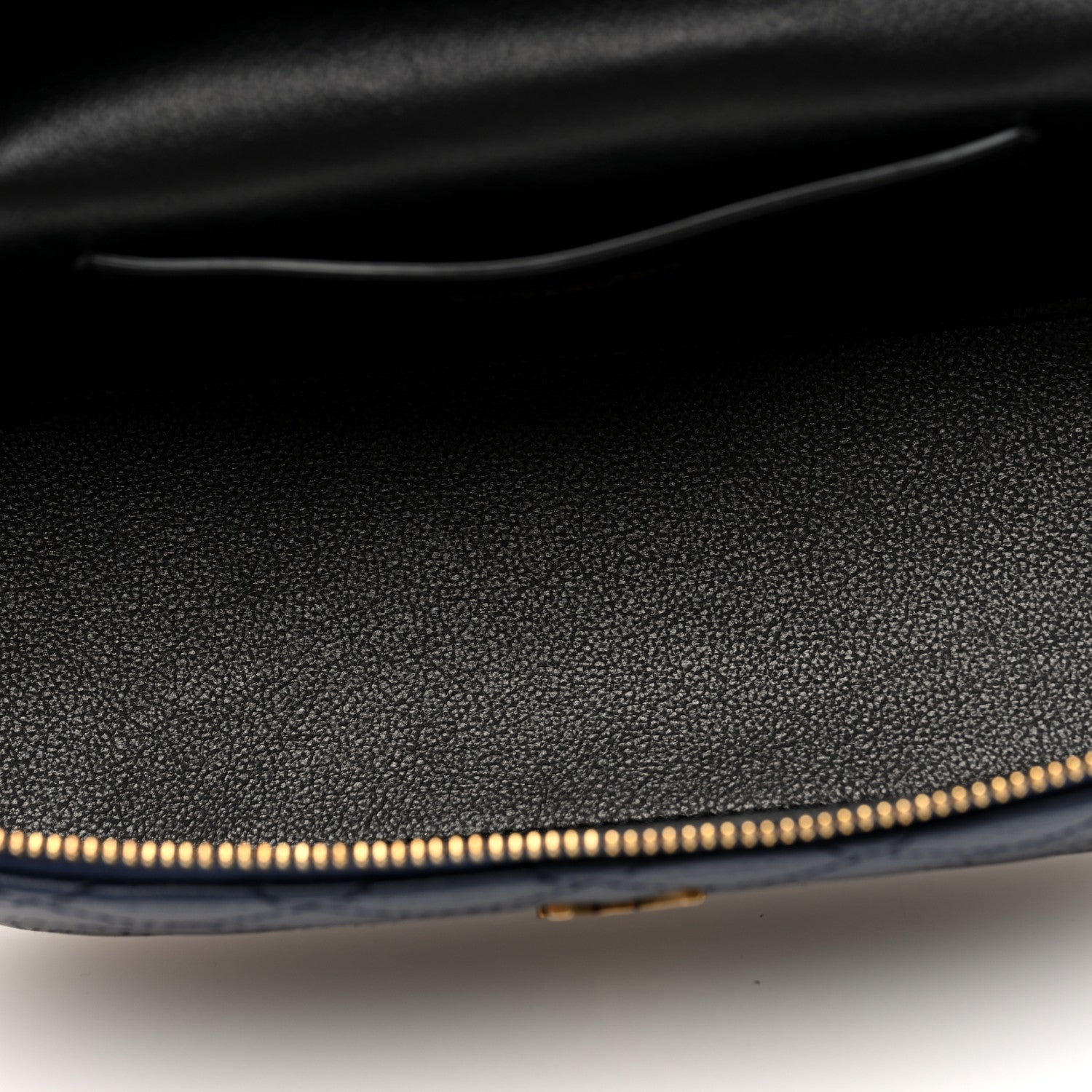 Saint Laurent Lambskin Quilted Mini Gaby Vanity Case Marine 5 of 9