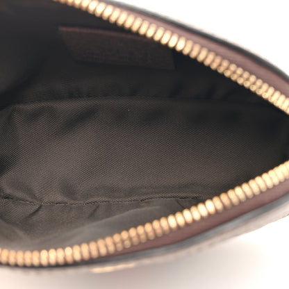 Gucci GG Supreme Monogram Web Ophidia Dome Key Pouch Beige New Acero 5 of 8