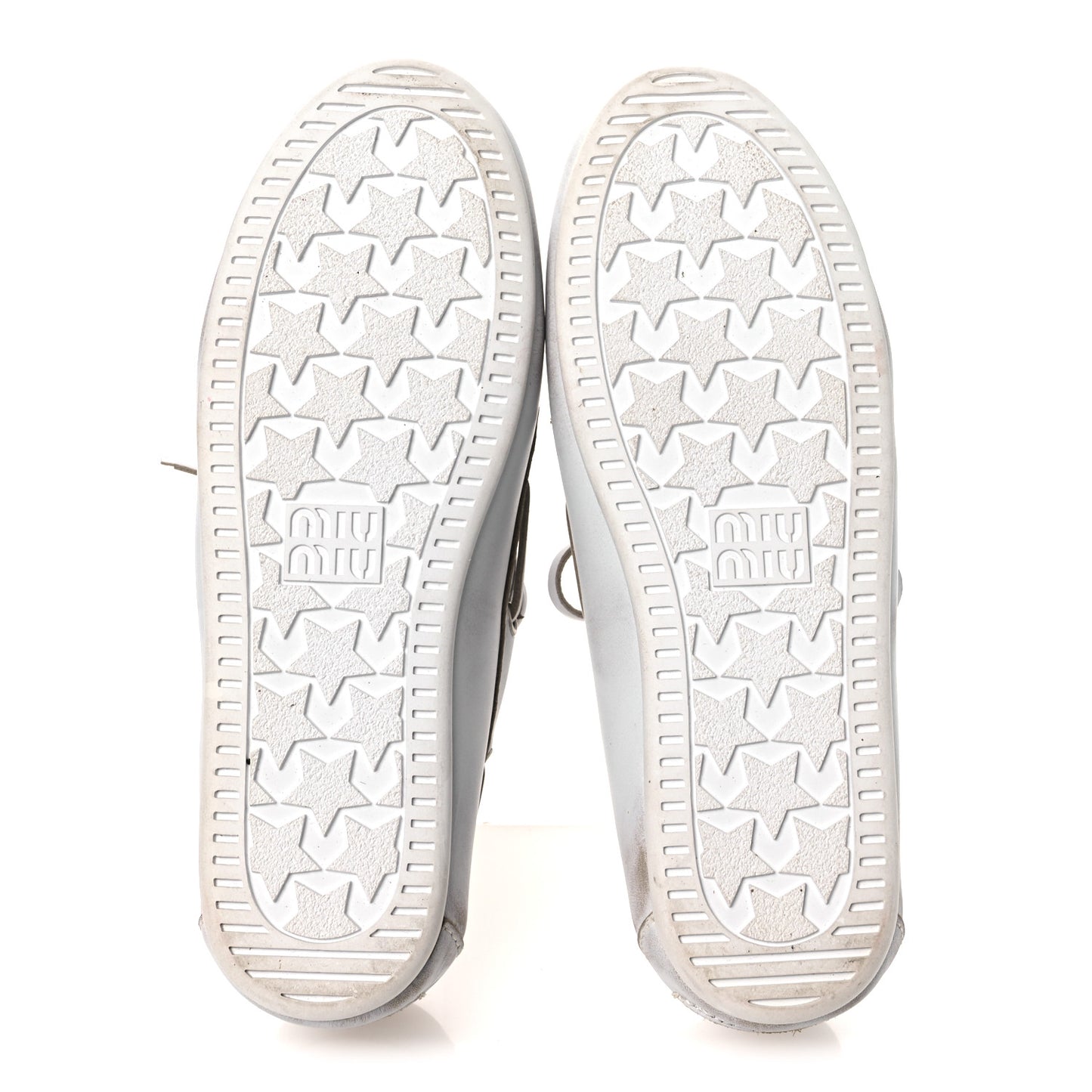 Vitello Deco Boat Loafers 37 White