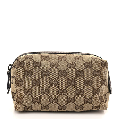 Gucci Monogram Large Cosmetic Case Brown 1 of 6