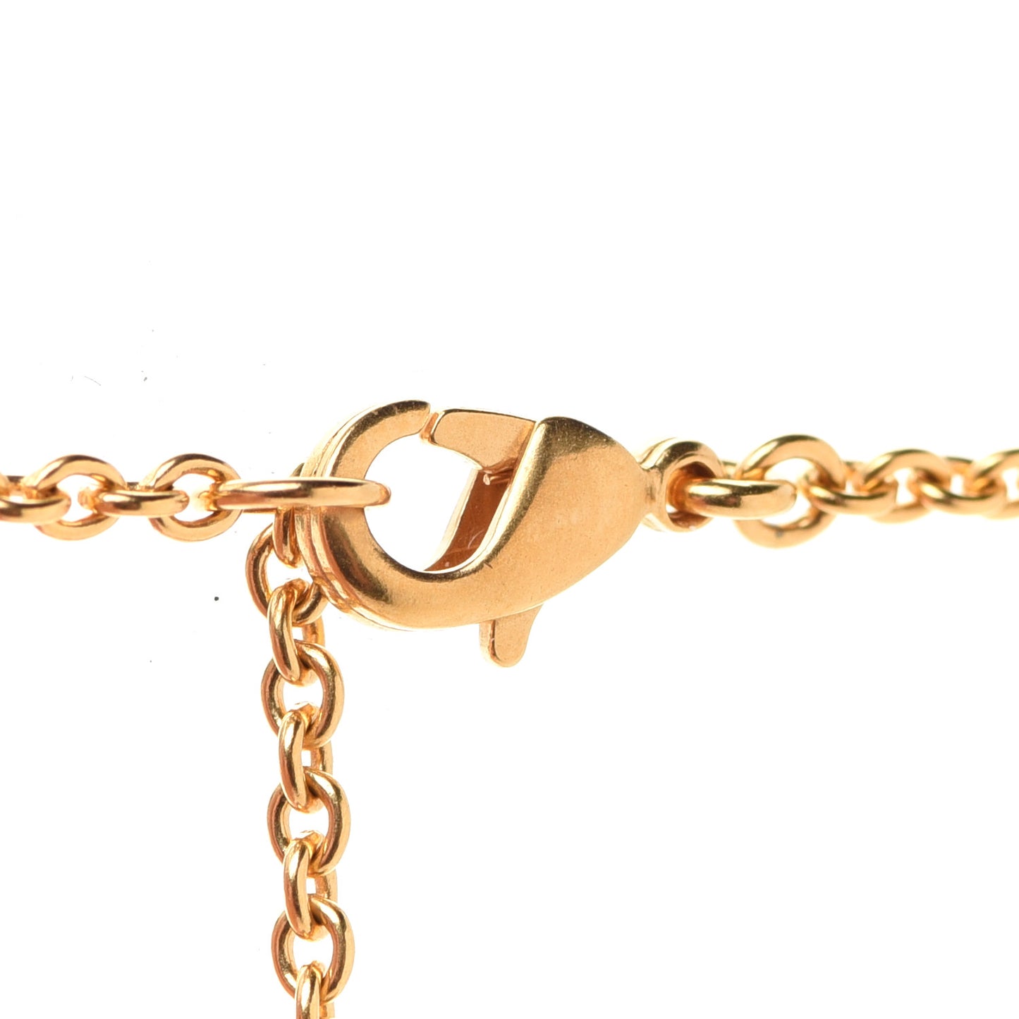 Crystal Heart Bracelet Gold