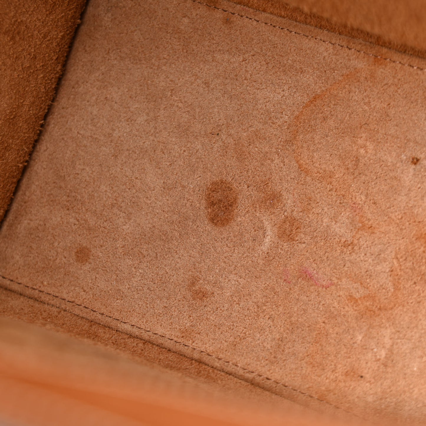 Natural Calfskin Micro Luggage Tan