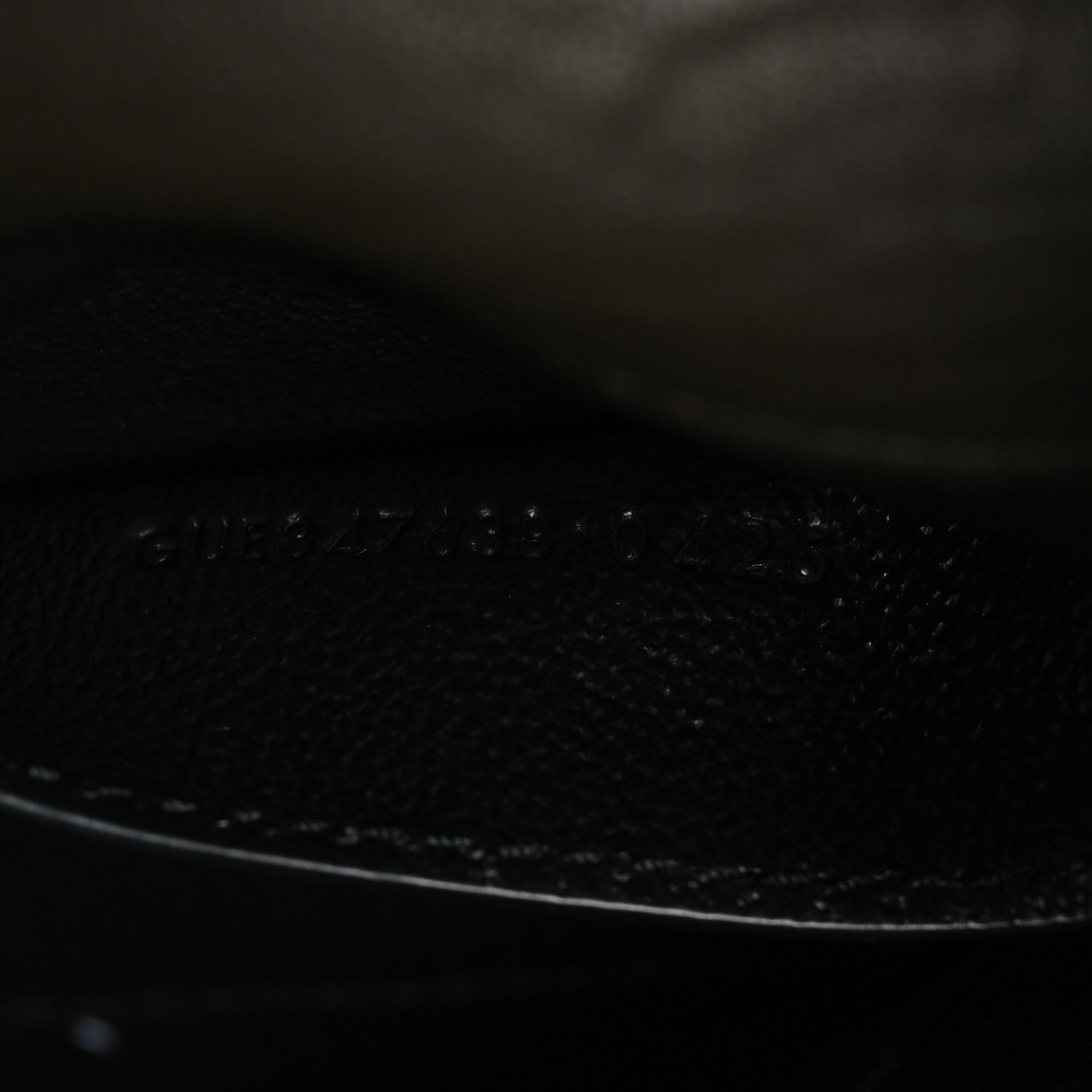 Saint Laurent Grained Lambskin Small Cassandre Chain Pouch Light Musk 7 of 10