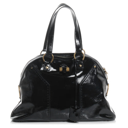 Saint Laurent Patent Large Muse Black 1 of 7