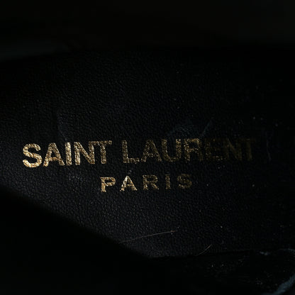 Saint Laurent Vitello Marilyn Betty 70 Ankle Zip Boots 36 Black 9 of 10